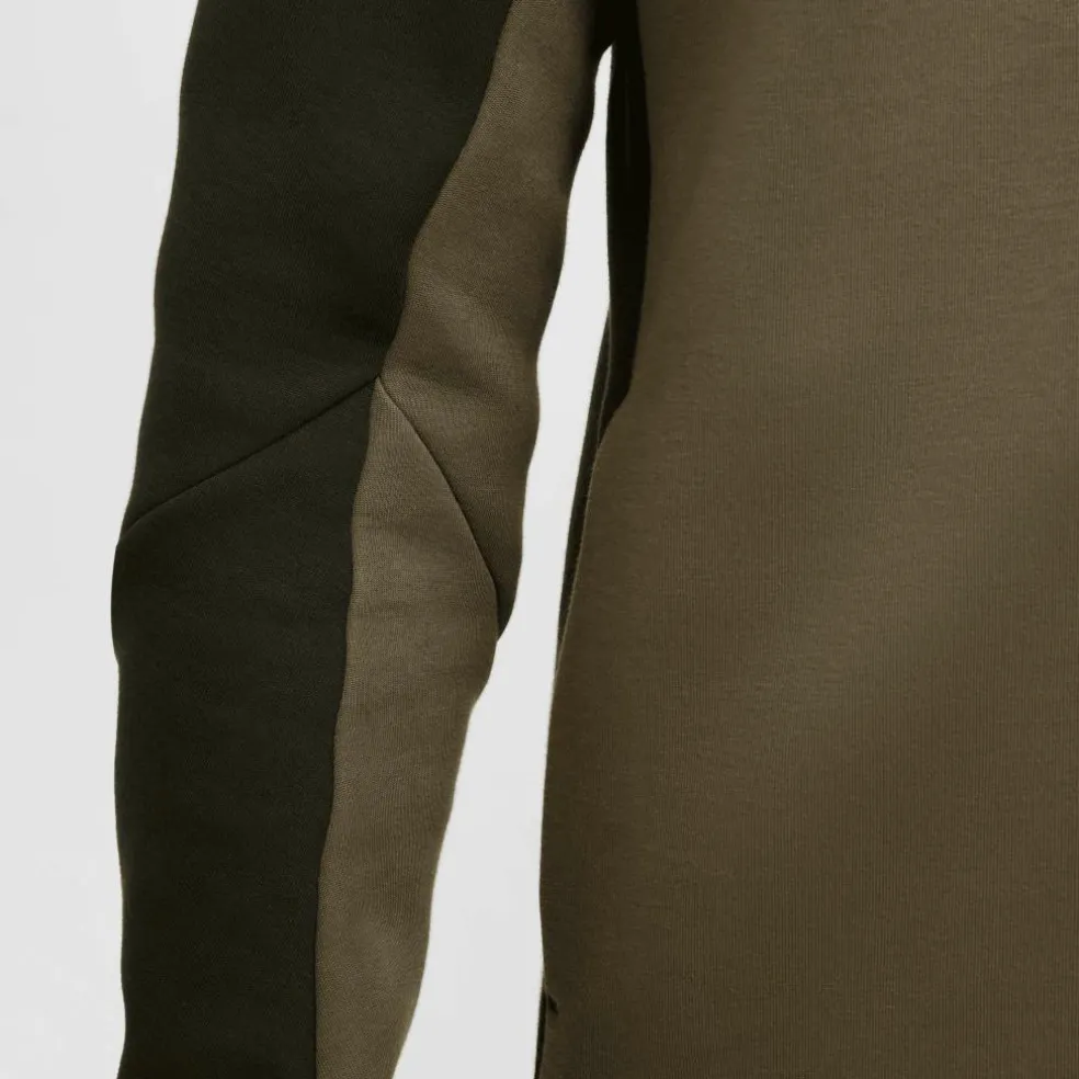 Nike Tech Fleece Windrunner vest heren sequoia medium olive black