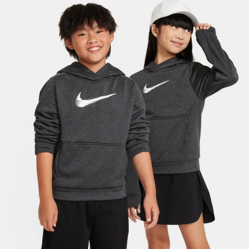 Nike Therma-FIT Multi+ hoodie junioren black anthracite white