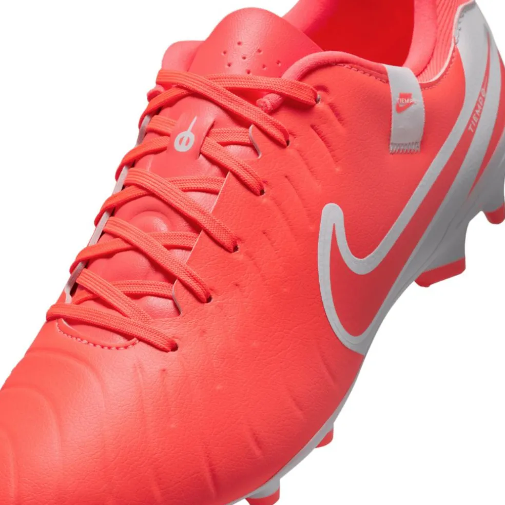 Nike Tiempo Legend 10 Academy FG AG voetbalschoenen hot lava white
