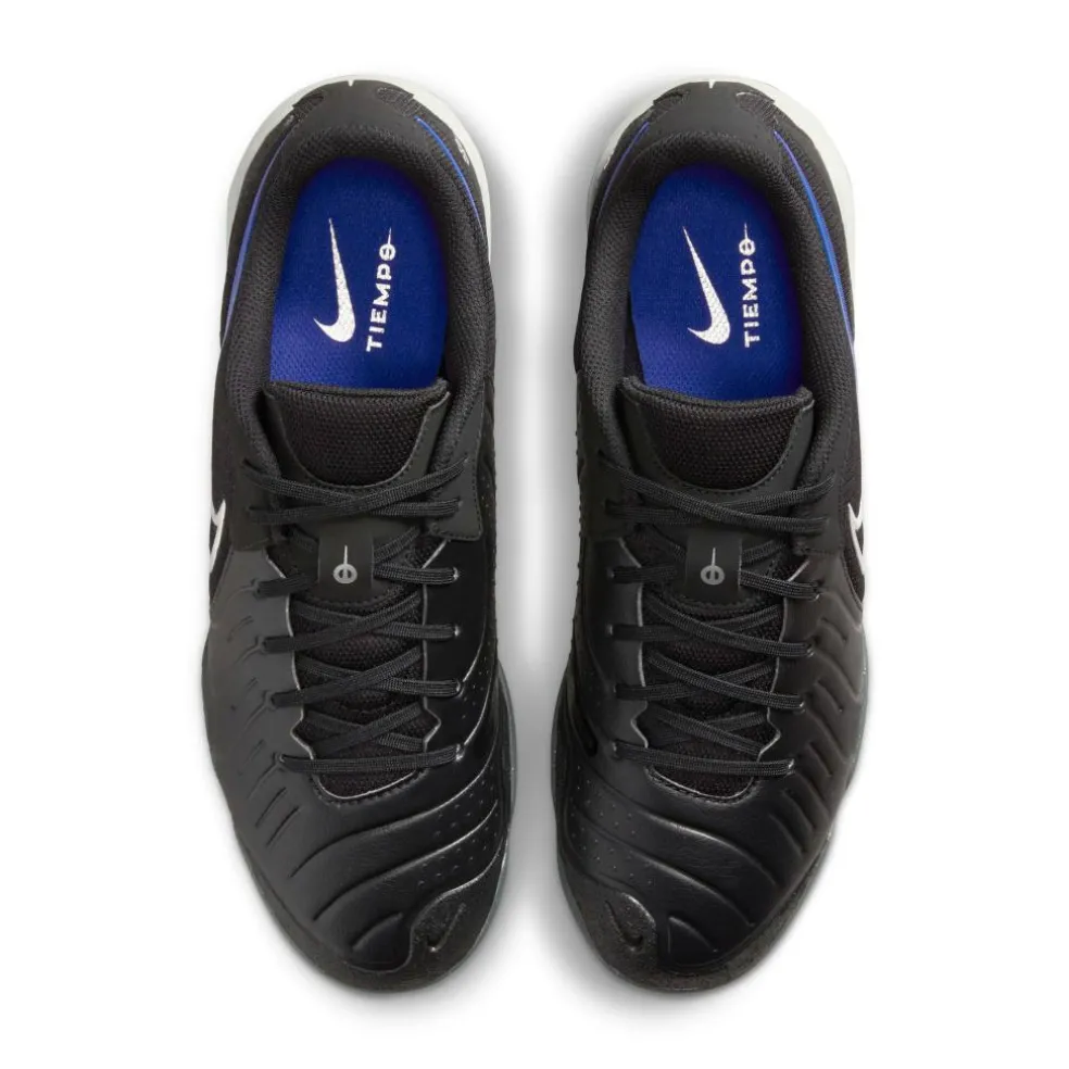Nike Tiempo Legend 10 Academy zaalvoetbalschoenen heren black chrome hyper royal