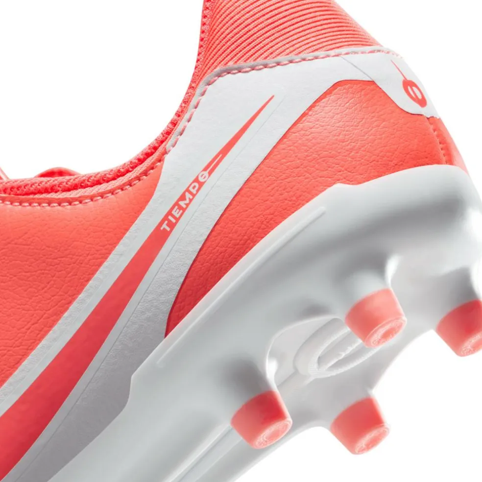 Nike Tiempo Legend 10 Academy FG AG voetbalschoenen junior hot lava white