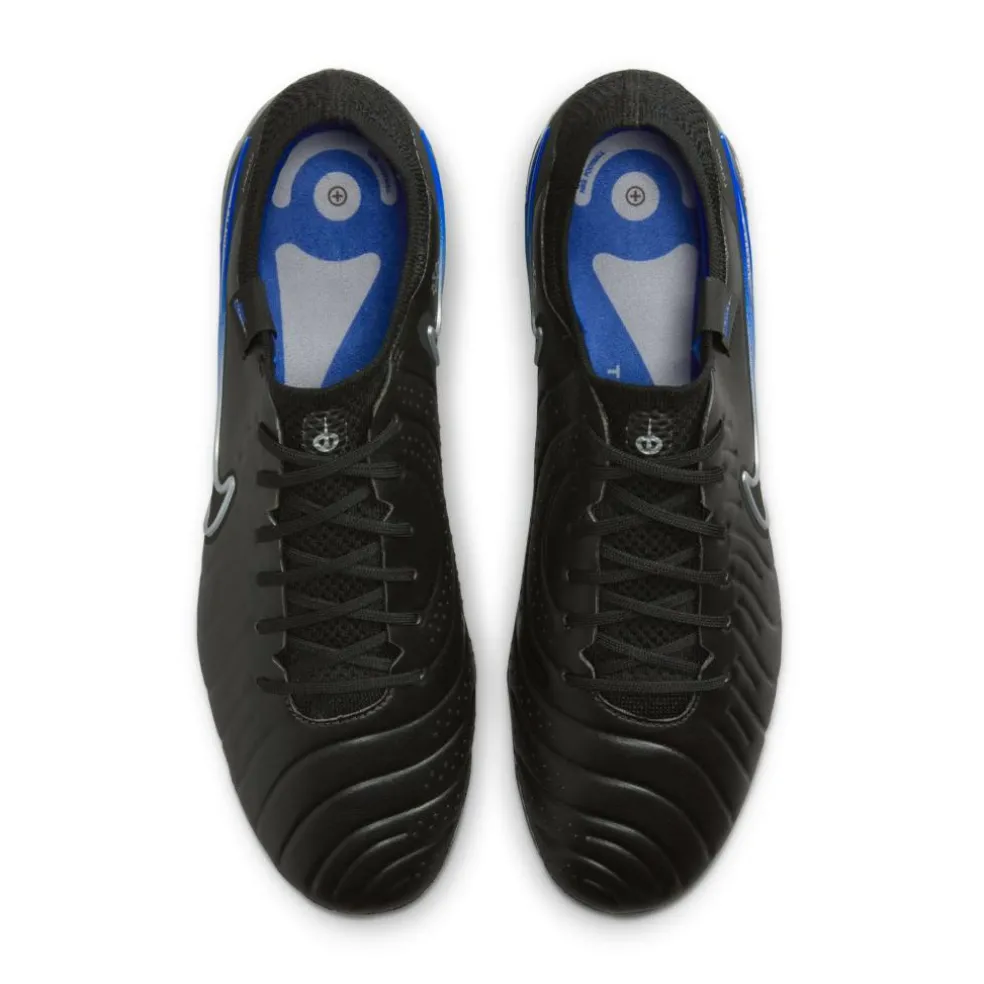 Nike Tiempo Legend 10 Elite voetbalschoenen heren zwart hyper royal chrome