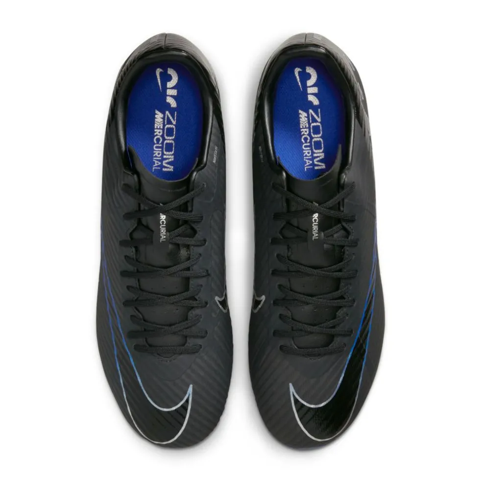 Nike Zoom Mercurial Vapor 15 Academy voetbalschoenen heren black chrome hyper royal