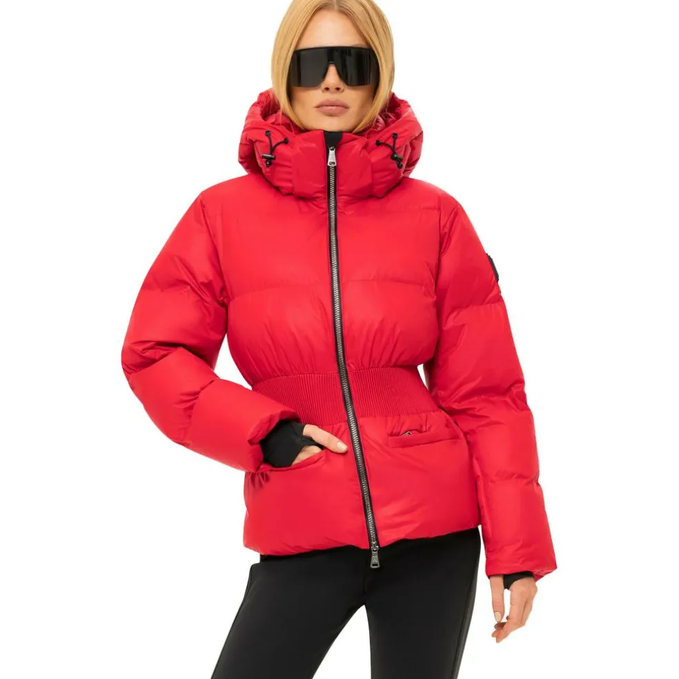 NIKKIE Nafferton winterjas dames racing red