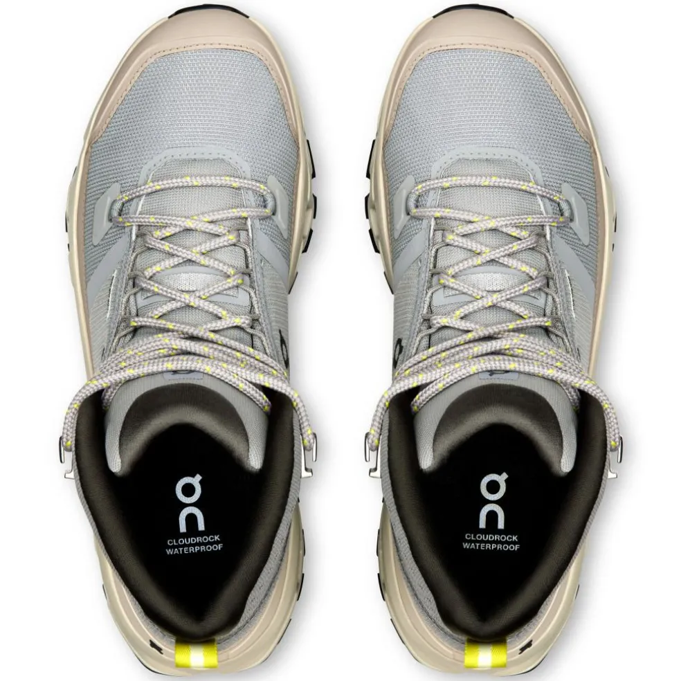 On Cloudrock Mid wandelschoenen dames alloy ice