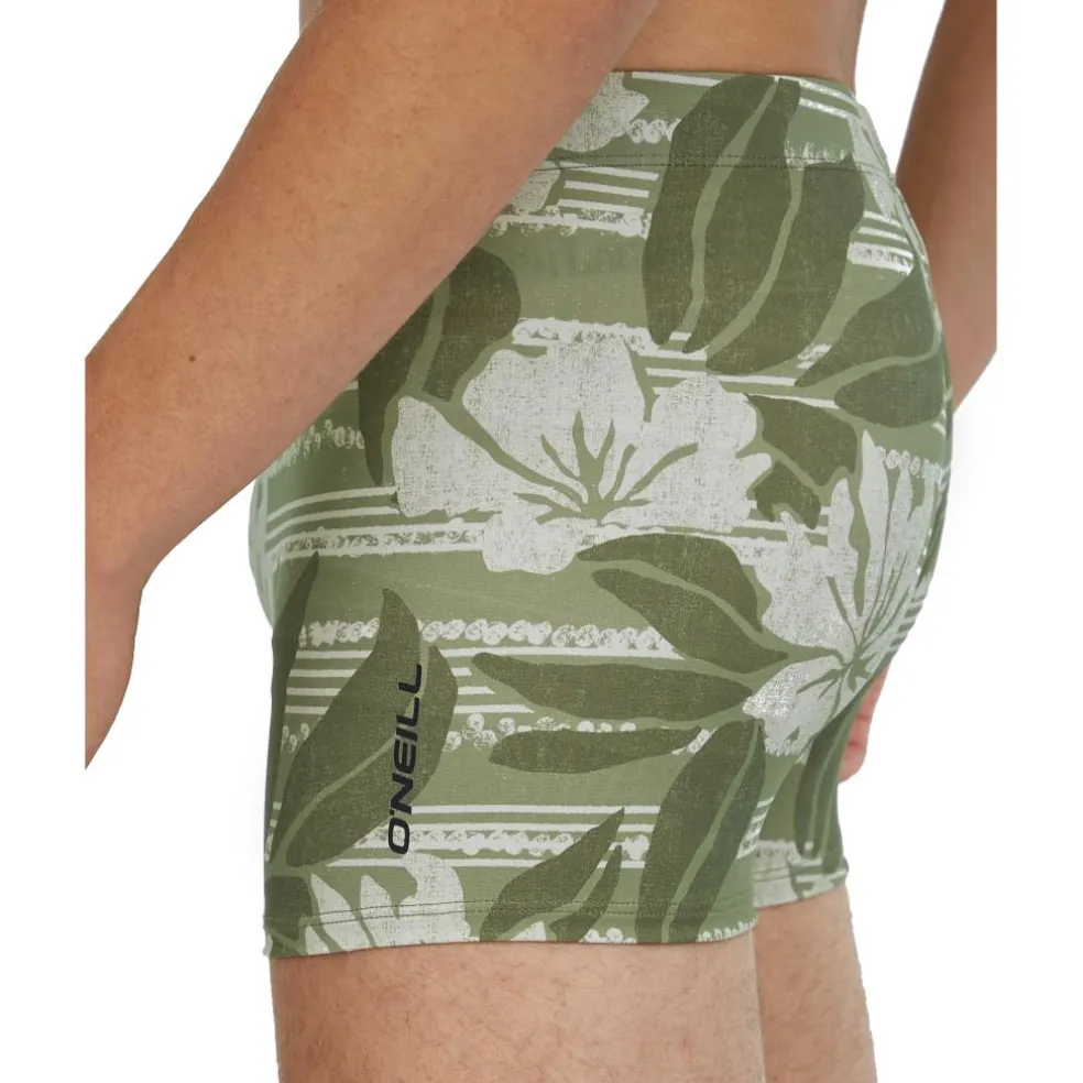 O'Neill Essentials Floral zwemboxer heren green tonal dusty flower