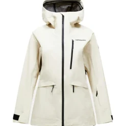 Peak Performance VERTEC softshell winterjas dames sand fog