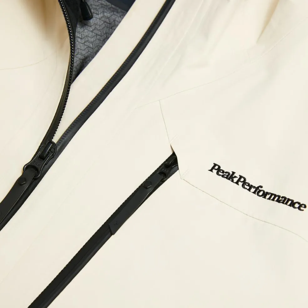 Peak Performance VERTEC softshell winterjas dames sand fog