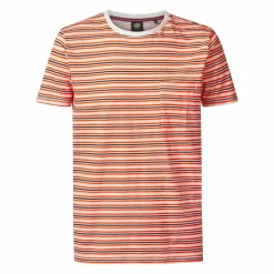 Petrol Industries Seabrook shirt heren fiery coral
