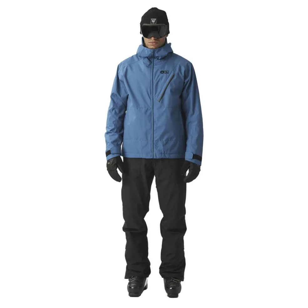 Picture NITRIC winterjas heren serenity blue