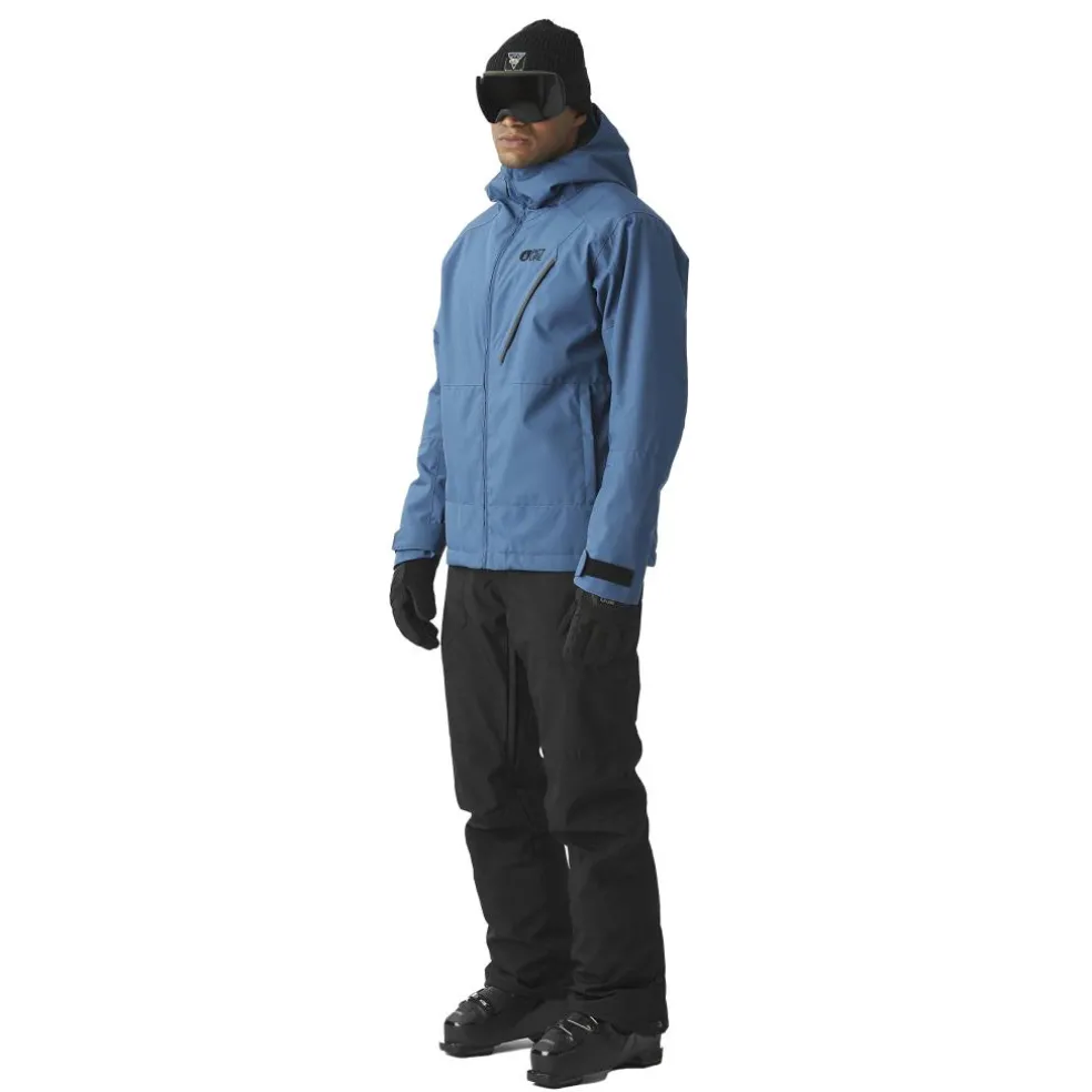 Picture NITRIC winterjas heren serenity blue
