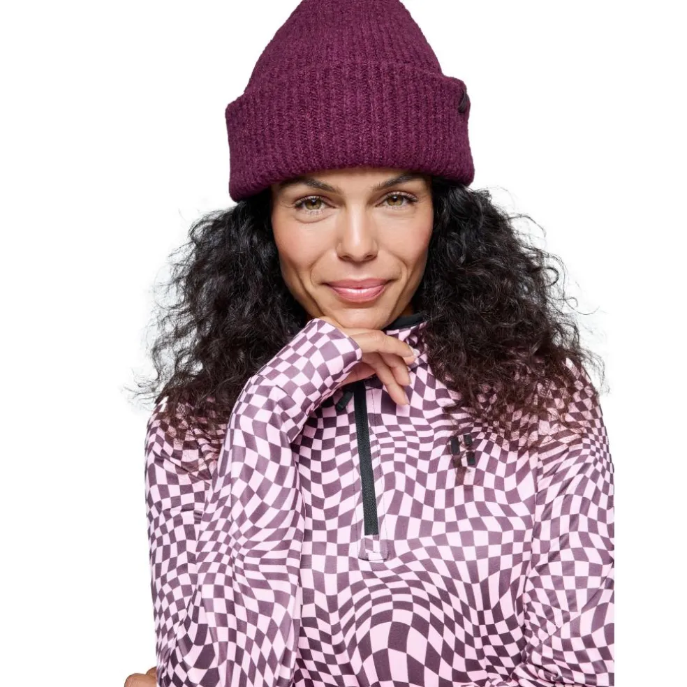Poederbaas Arctic muts bordeaux