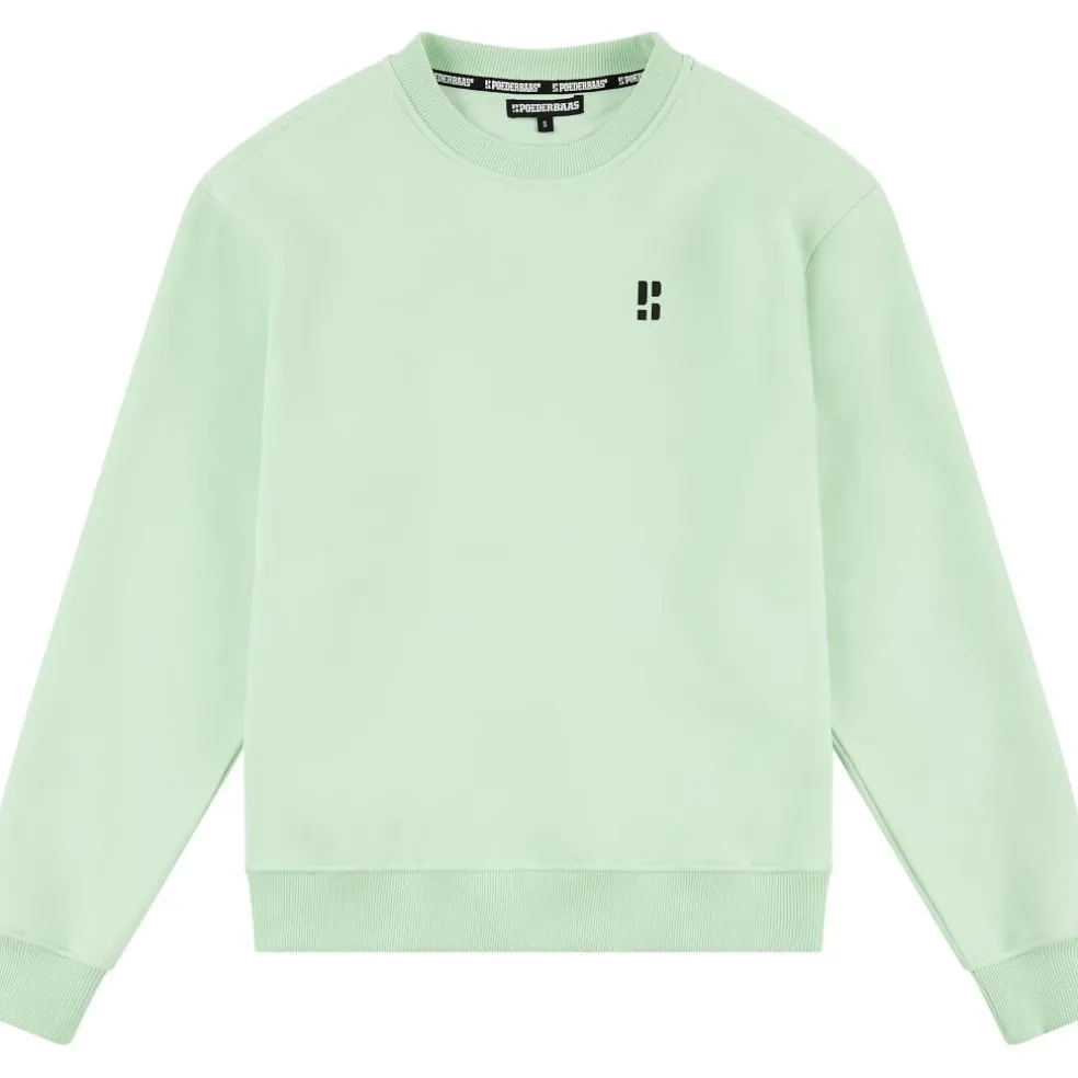 Poederbaas CL sweater dames avocado