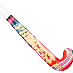 Princess Hockey Woodcore hockeystick junior marble pink - 18 inch