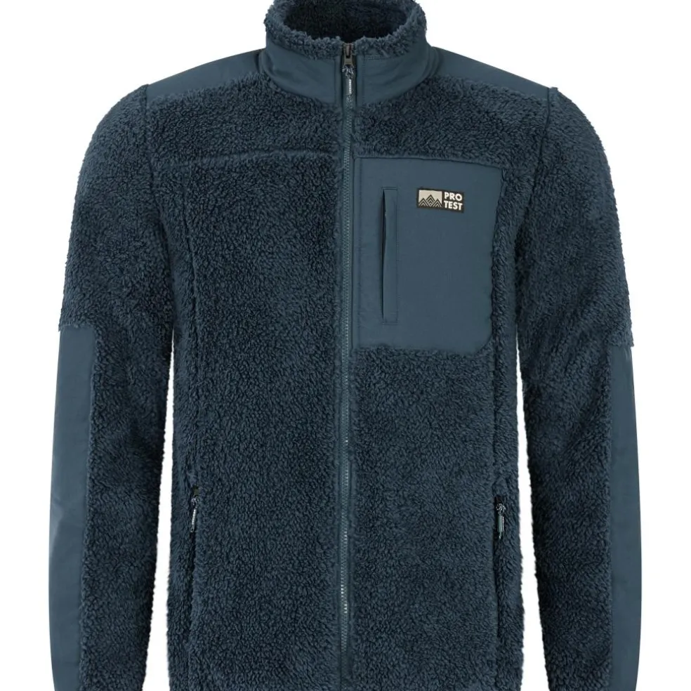 Protest Bleaker fleece vest heren twilight navy