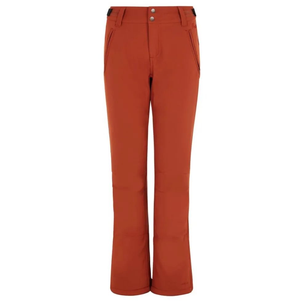 Protest Lole softshell skibroek dames uluru rust