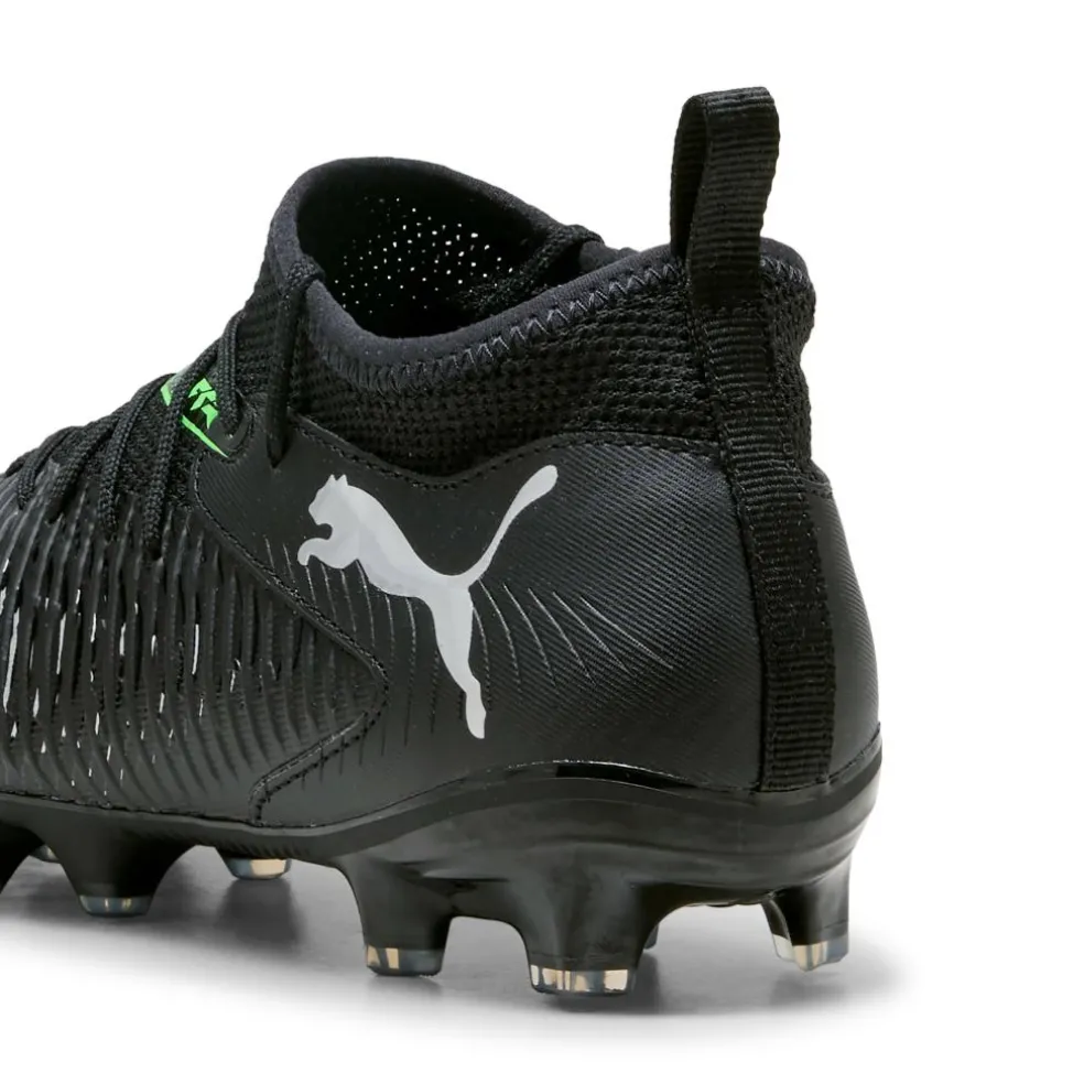 Puma FUTURE 8 MATCH FG AG voetbalschoenen junior PUMA black cool light grey fluo green