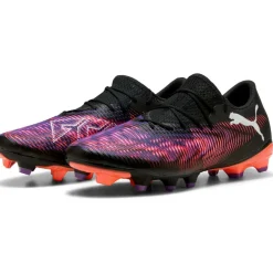 Puma FUTURE 8 MATCH Low FG AG voetbalschoenen heren PUMA black PUMA white glowing red