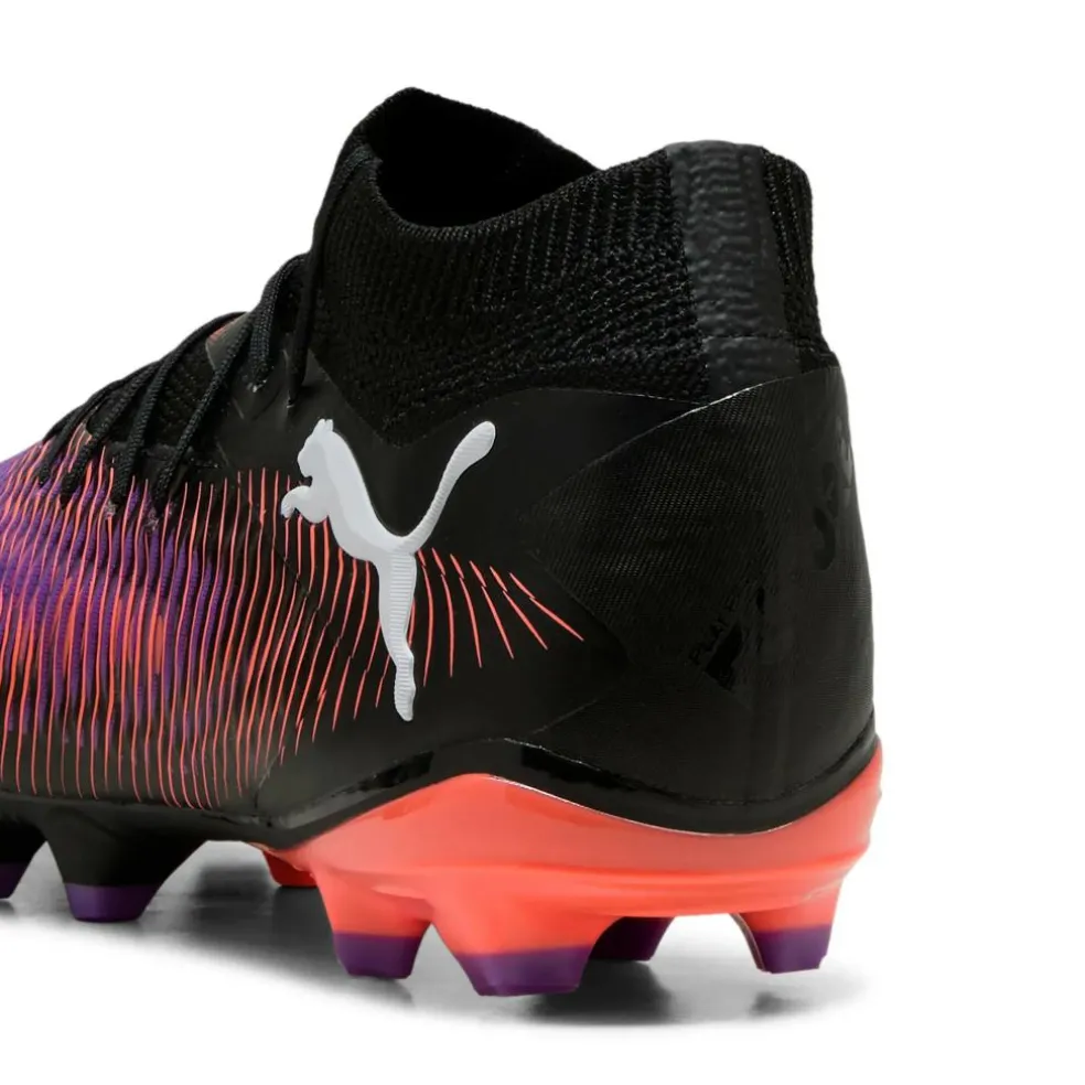 Puma FUTURE 8 PRO FG AG voetbalschoenen heren PUMA black PUMA white glowing red