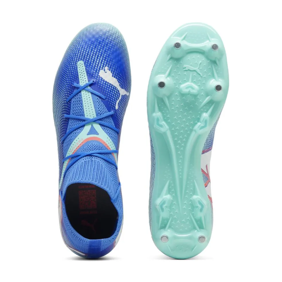 Puma FUTURE 7 PRO MXSG voetbalschoenen heren bluemazing PUMA white electric peppermint