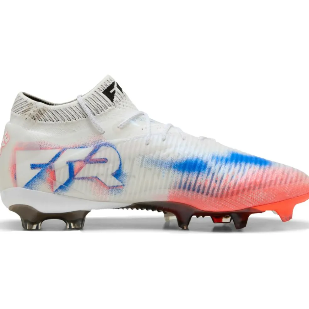 Puma Future 8 Ultimate FG voetbalschoenen PUMA white PUMA black glowing red