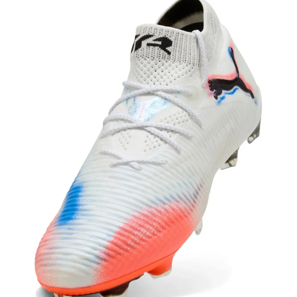 Puma Future 8 Ultimate FG voetbalschoenen PUMA white PUMA black glowing red