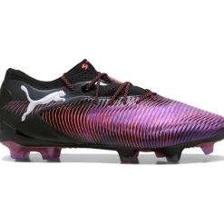 Puma FUTURE 8 ULTIMATE Low FG voetbalschoenen heren PUMA black PUMA white glowing red