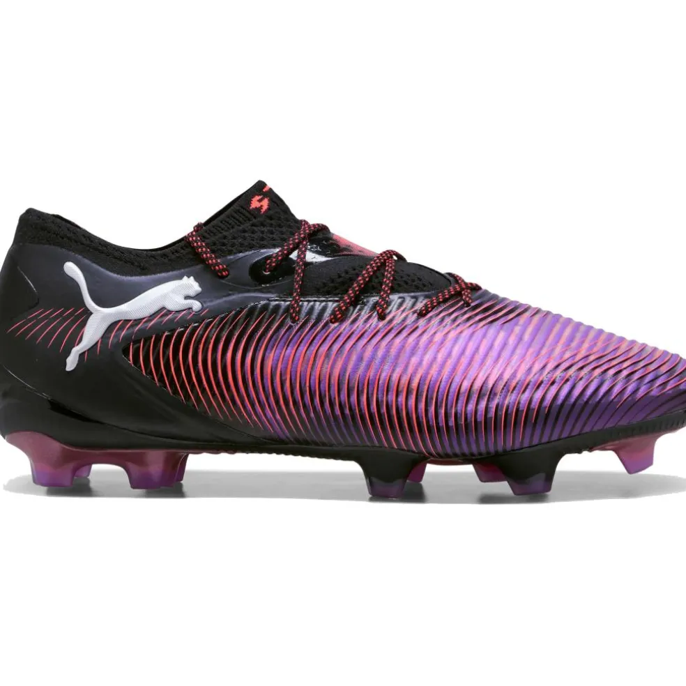 Puma FUTURE 8 ULTIMATE Low FG voetbalschoenen heren PUMA black PUMA white glowing red