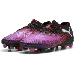 Puma FUTURE 8 ULTIMATE Low FG voetbalschoenen heren PUMA black PUMA white glowing red