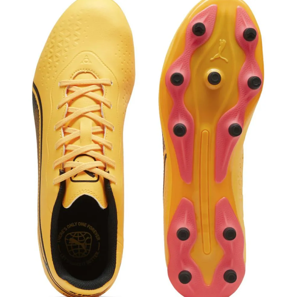 Puma KING MATCH FG AG voetbalschoenen heren sun stream Puma black sunset