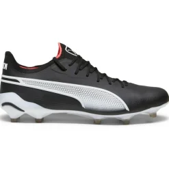 Puma King Ultimate FG AG voetbalschoenen heren PUMA black PUMA white fire orchid