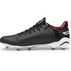 Puma King Ultimate FG AG voetbalschoenen heren PUMA black PUMA white fire orchid