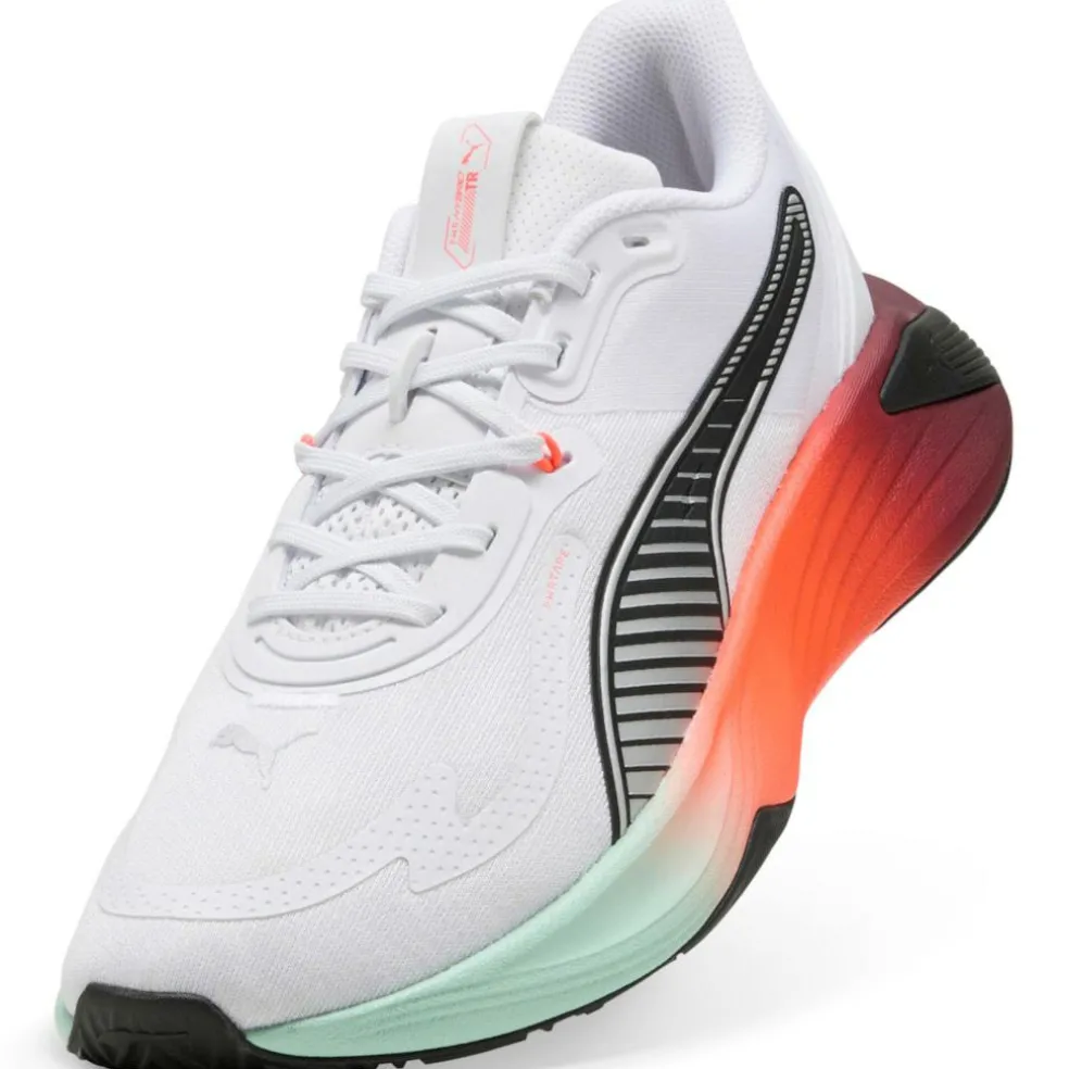 Puma PWR Hybride fitness schoenen heren puma white glowing red ruby