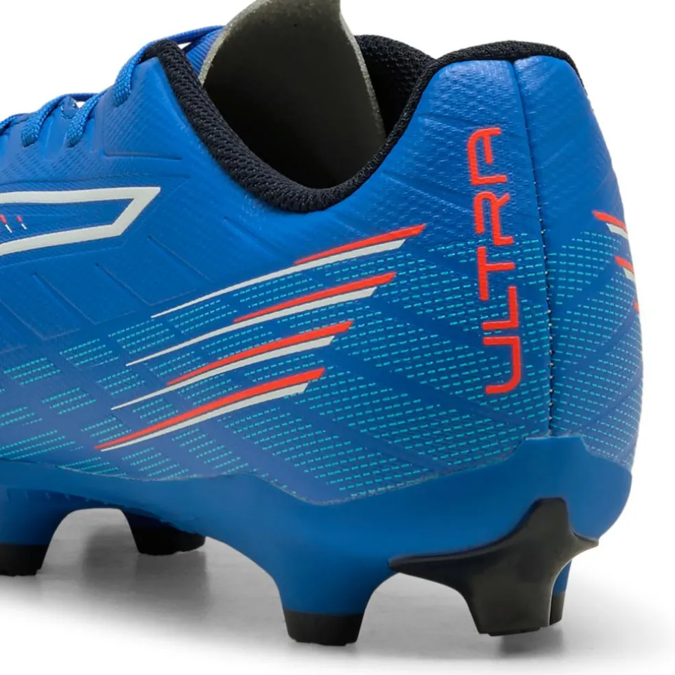 Puma Ultra 6 Play FG - AG voetbalschoenen ultra blue PUMA white glowing red