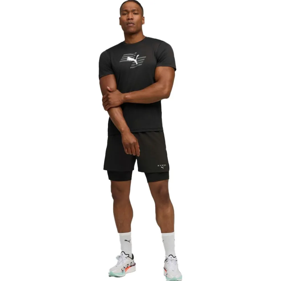 Puma x HYROX SL shirt heren puma black
