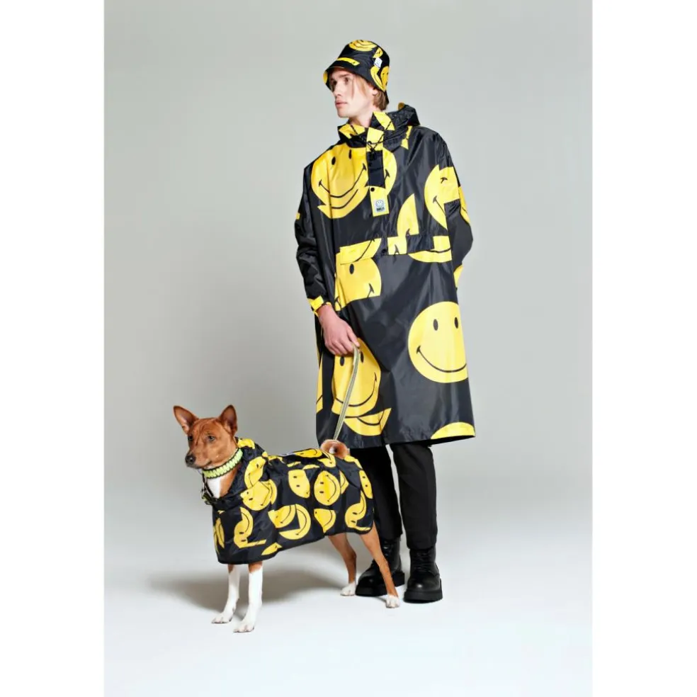 Rainkiss All Smiles X Smiley regenponcho black