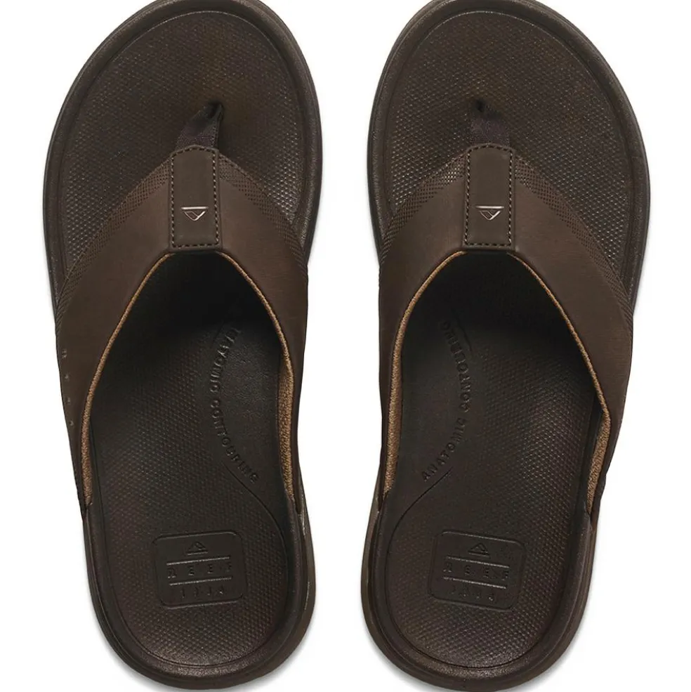 Reef Cushion Norte slippers heren dark brown