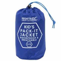 Regatta Pack It regenjas junior olympian blue elysium blue