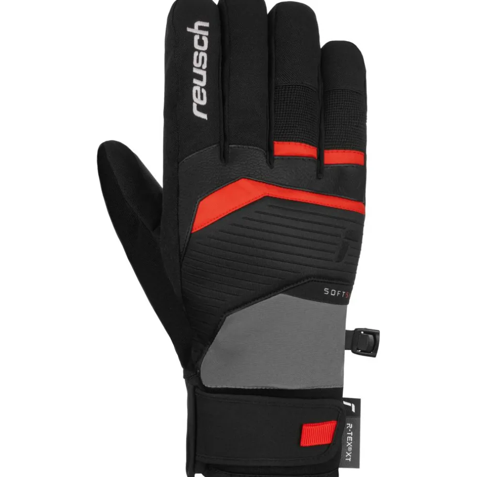 Reusch Venom R-TEX XT handschoenen heren steel gray fire red
