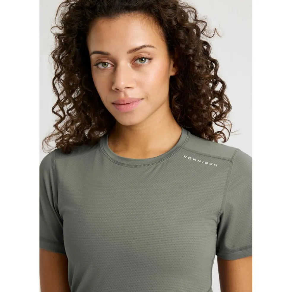 Röhnisch 111545 shirt dames gunmetal