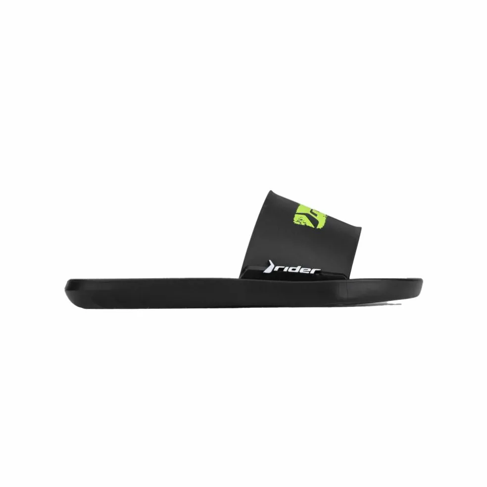 Rider Speed Kids slippers junior black green