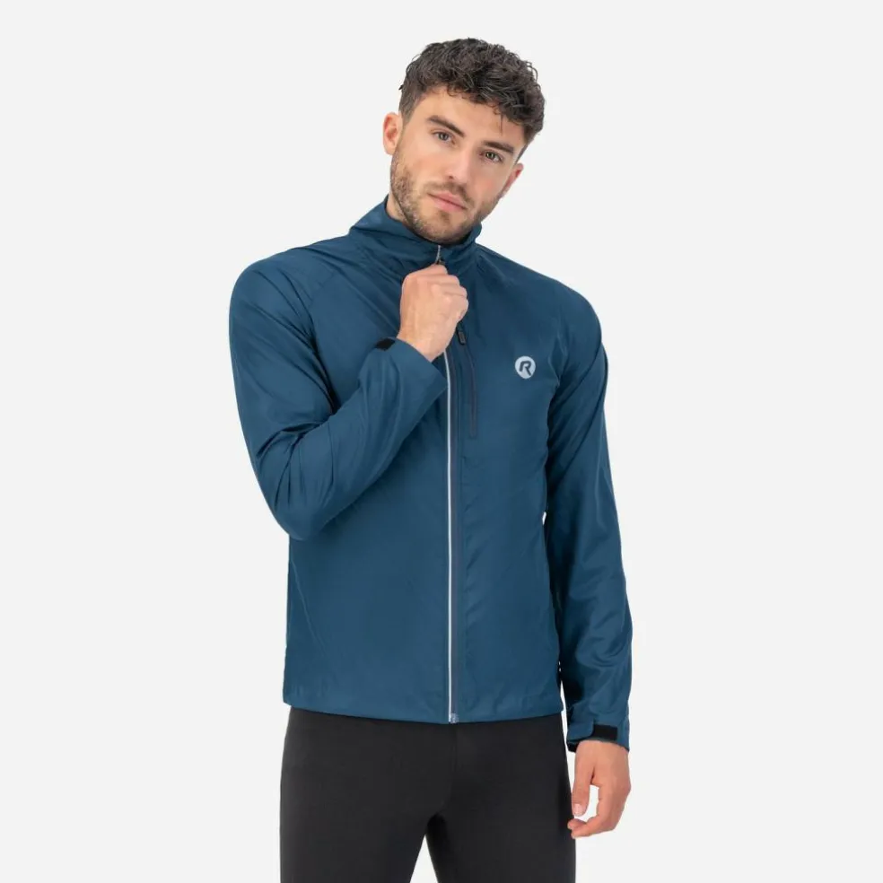 Rogelli Core hardloopjack heren blauw