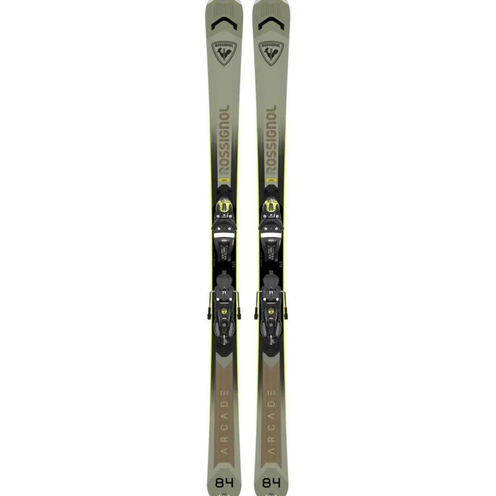 Rossignol Arcade 84 25 - 26 ski's heren met NX 12 Konect binding