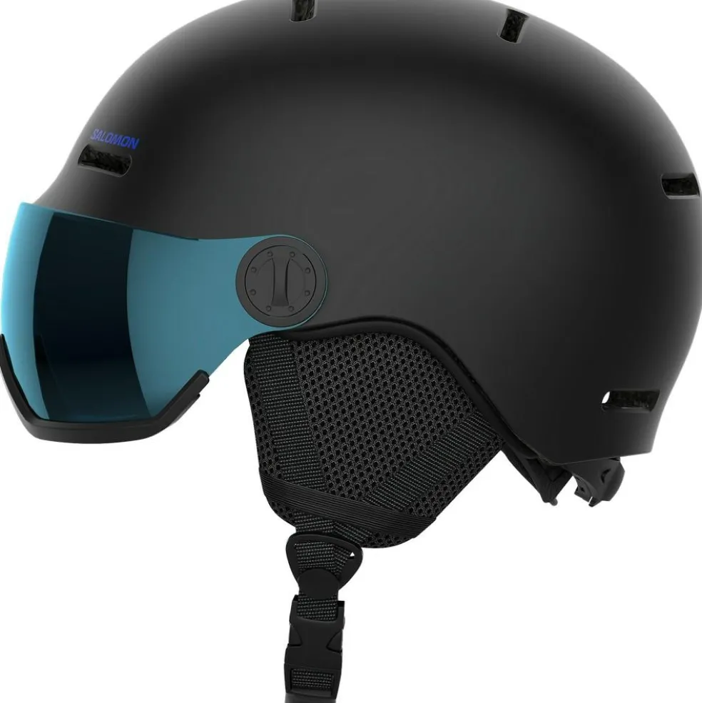 Salomon Orka Visor skihelm junior black