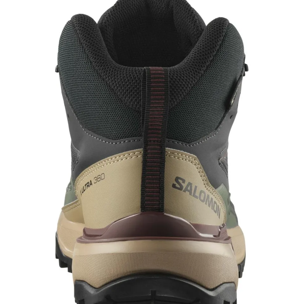 Salomon X ULTRA 360 GORE-TEX wandelschoenen heren phantom desert tan rum raisin