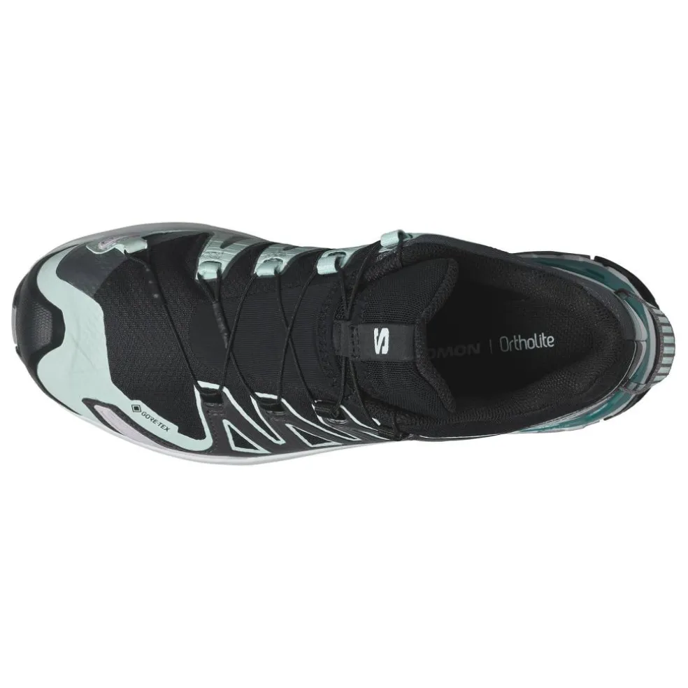 Salomon XA Pro 3D V9 GTX wandelschoenen dames black bleached aqua harbor blue