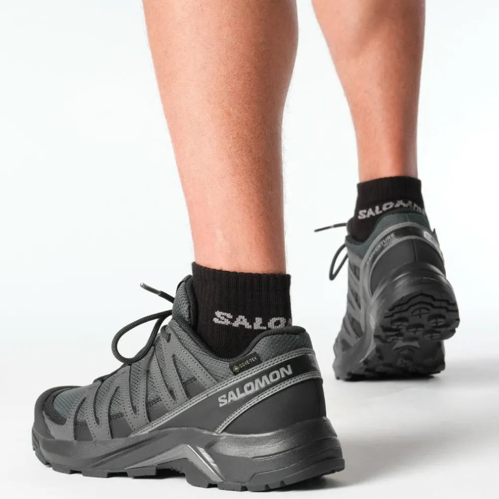 Salomon X-ADVENTURE RECON GORE-TEX wandelschoenen heren asphalt castlerock black