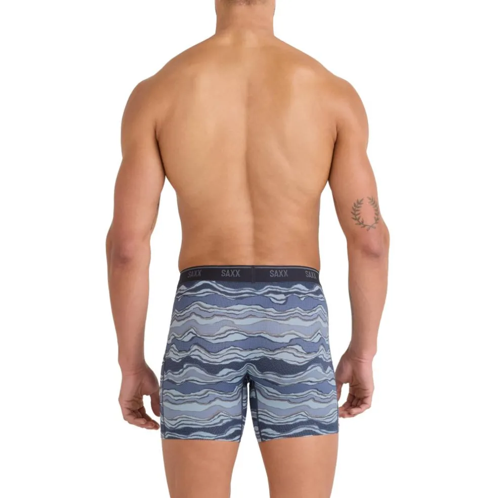 SAXX Quest Quick-Dry Mesh onderbroek heren lazy river-multi