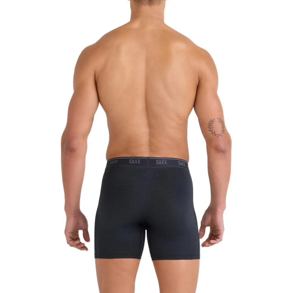 SAXX Quest Quick-Dry Mesh onderbroek heren black