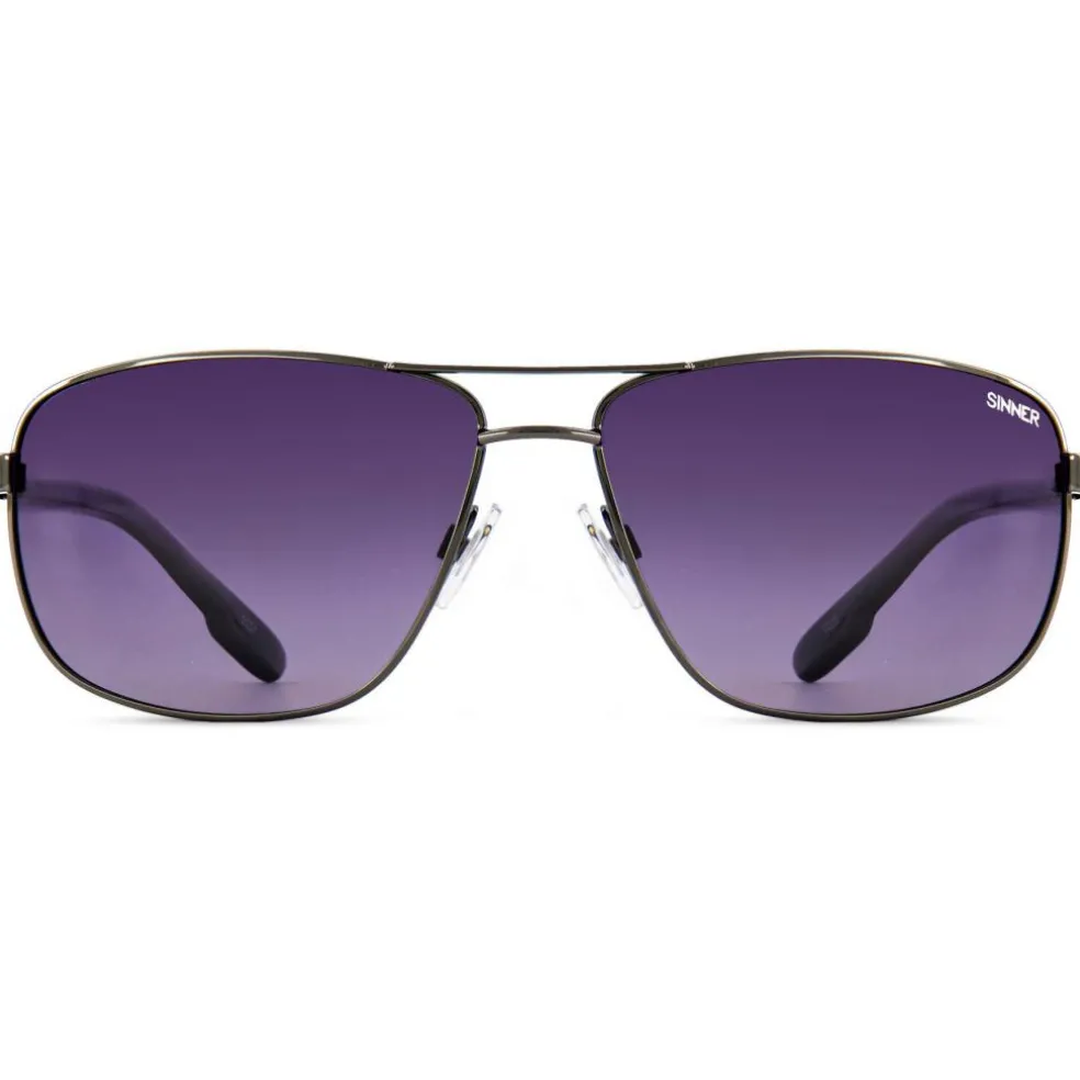 Sinner Brandon zonnebril gradient brown dark metal